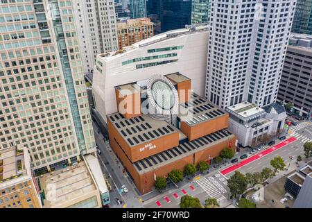 SFMOMA, San Francisco Museum of Modern Art, San Francisco, California, USA Foto Stock