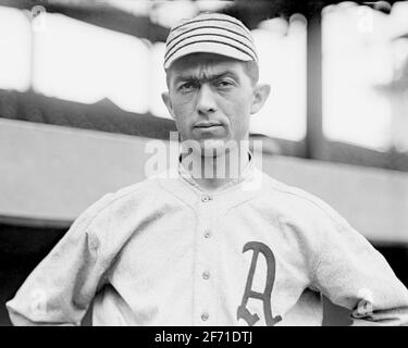 Frank Home Run Baker, Philadelphia Athletics, 1914 Foto Stock