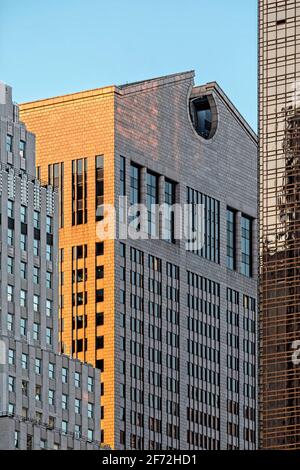 550 Madison Avenue, (ex Sony Building, ex AT&T Building), noto anche come "Chippendale" Building. Foto Stock