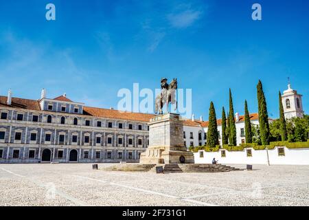 Storico Palazzo Ducale di Vila Vicosa, Alentejo, Portogallo Foto Stock