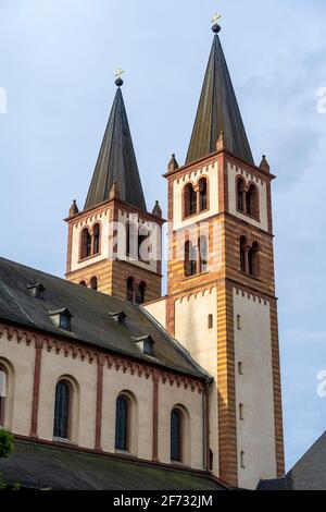 Cattedrale di San Kilian, Cattedrale di San Kilian, Wuerzburg, Franconia, Baviera, Germania Foto Stock