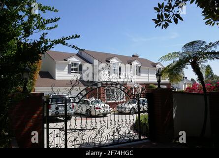 Los Angeles, California, USA 3 aprile 2021 UNA visione generale dell'atmosfera di National Lampoon's Christmas Vacation Movie Filming House Location il 3 aprile 2021 a Los Angeles, California, USA. Foto di Barry King/Alamy Stock foto Foto Stock