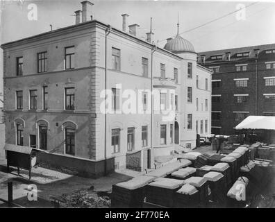 AB Stockholm's bulbo fabbrica sulla Ringvägen 98 a Stoccolma nel 1917. Foto Stock