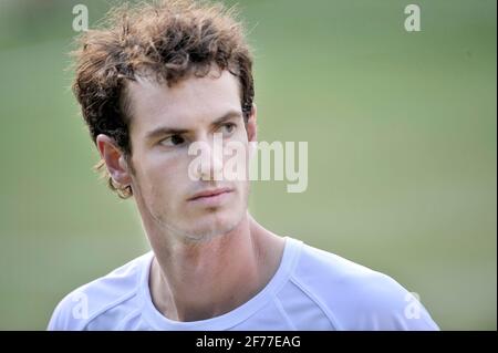 WIMBLEDON CAMPIONATI DI TENNIS 2008. 9° GIORNO 2/7/2008 MENS QUATER-FINAL. ANDY MURRAY V R.NADEL. IMMAGINE DAVID ASHDOWN Foto Stock