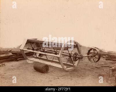 Turf Three, prodotto presso la fonderia e l'officina meccanica Lyyby. Foto Stock