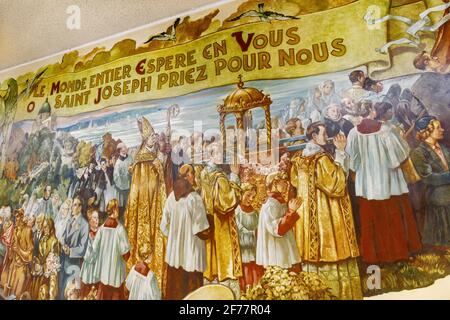 Canada, provincia del Quebec, Montreal, Oratorio di San Giuseppe del Monte reale Foto Stock