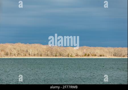 Suggestivo paesaggio di tarda giornata Foto Stock