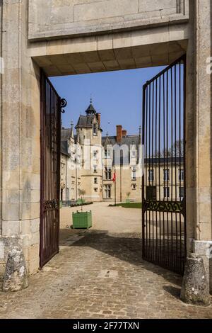 15C Chateau de Dissay, Vienne (86), Francia. Foto Stock