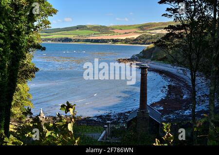 Castello di Culzean in blocco Foto Stock