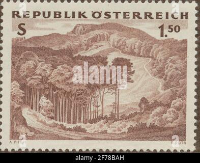 Timbro dell'Associazione Filatelista di Gösta Bodman, iniziato nel 1950. Il timbro da Foto Stock