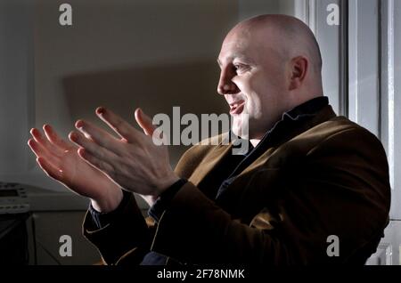 KEITH WOOD EX IRLANDA RUGBY PLAYER 26/1/2007 FOTO DAVID ASHDOWNKEITH LEGNO Foto Stock