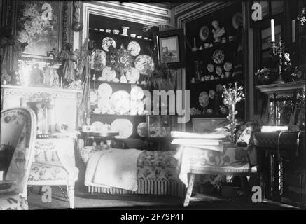 Le immagini della regina Vittoria. Interno della camera da filati doganali. Foto Stock
