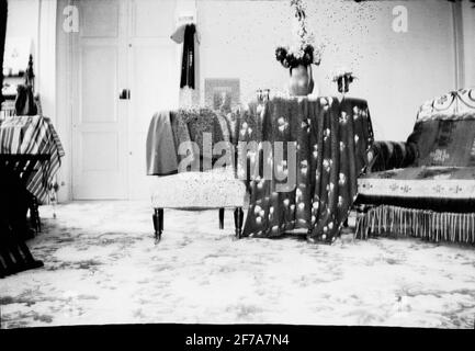 Le immagini della regina Vittoria. Interno della camera. Foto Stock