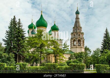 Chiesa di Sant'Elia il Profeta, Jaroslavl, Russia Foto Stock