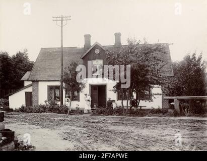 Foto dall'album fotografico associato Ansgar Betulander. Stazione di Oxie Telegrafe. Foto Stock