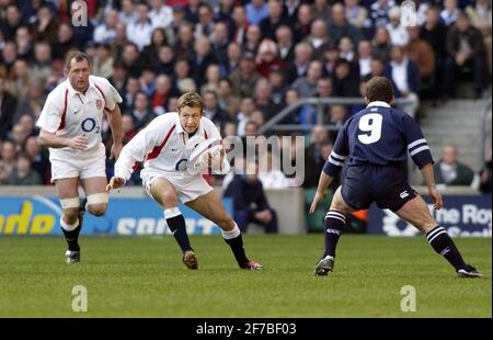 RUGBY SIX NATIA ENGLAND V SCOTLAND 22/3/2003 FOTO DAVID ASHDOWNRUGBY Foto Stock