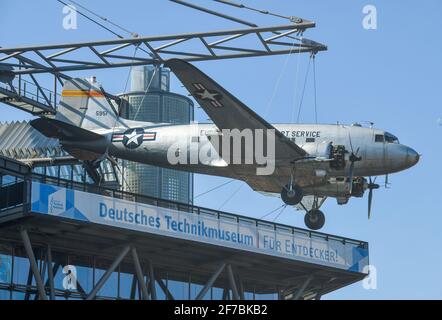 Rosenbomber, Technikmuseum, Trebbiner Straße, Kreuzberg, Berlino, Germania Foto Stock