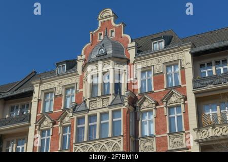 Altbau, Hauptstraße, Schöneberg, Berlino, Germania Foto Stock