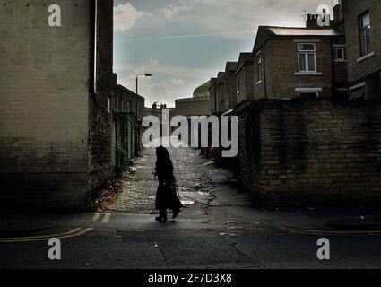 L'area di Manningham di Bradford Luglio 1998 Foto Stock