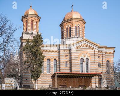 Constanta, Romania - 02.25.2021: Cattedrale dei Santi Pietro e Paolo situata a Constanta, Romania. Foto Stock