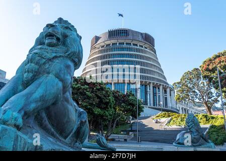 Edificio governativo della Nuova Zelanda, Wellington Foto Stock