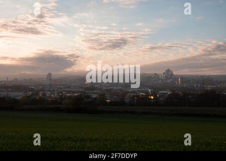 Leeds City Centre Foto Stock