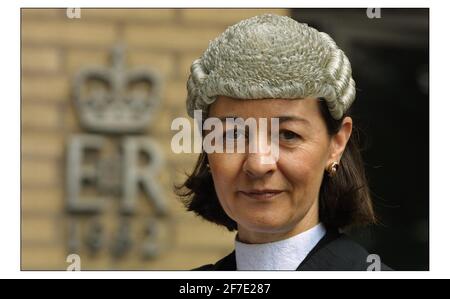 Barrister Jenny Hart ......per le carriere IOS Changing.Pic David Sandison 28/8/2002 Foto Stock