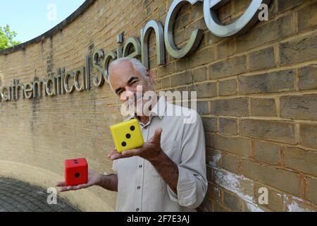 Professor David Spiegelhalter / Professore di comprensione pubblica di Rischio presso il Centro di Scienze Matematiche di Cambridge, Regno Unito Foto Stock