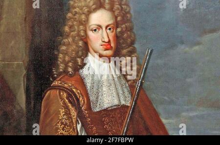 CARLO II DI SPAGNA (1661-1700) ultimo sovrano asburgico del Impero spagnolo Foto Stock