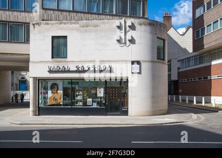 Vidal Sassoon parrucchiere in Ave Maria Lane, Londra EC4 Inghilterra, Regno Unito Foto Stock