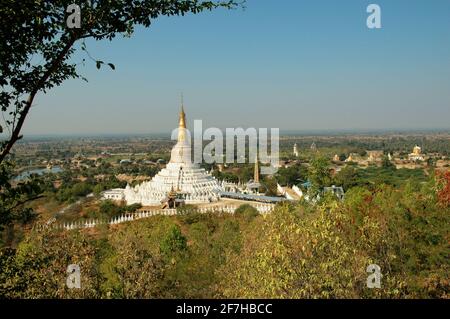 Aung Sakkya Pagoda, Monywa Township, Myanmar Foto Stock