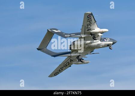 De Havilland Sea Vixen Foto Stock