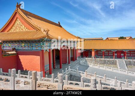 La città proibita a Pechino, Cina Foto Stock