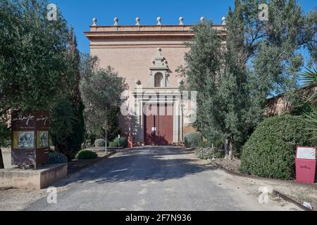 Certosa di Ara Christi. 16 ° secolo e dichiarato un bene di interesse culturale nella città di Puig in provincia di Valencia, Spagna, Europa Foto Stock