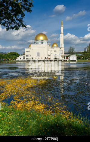 Moschea di Puchong Perdana, Selangor, Malesia Foto Stock