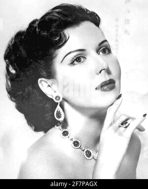 ANN MILLER (1923-2004) attrice e ballerino cinematografico americano nel 1957 Foto Stock