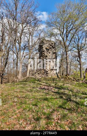 Lauenburg bei Stecklenberg Harz Foto Stock