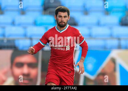 Manchester, Regno Unito. 09 aprile 2021. Joe Hardy di Liverpool a Manchester, Regno Unito, il 4/9/2021. (Foto di Conor Molloy/News Images/Sipa USA) Credit: Sipa USA/Alamy Live News Foto Stock