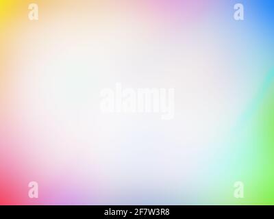 Sfondo arcobaleno colorato, morbido e sfocato. Astratto luminoso sfondo colorato arcobaleno multicolore. Spazio di copia. Foto Stock