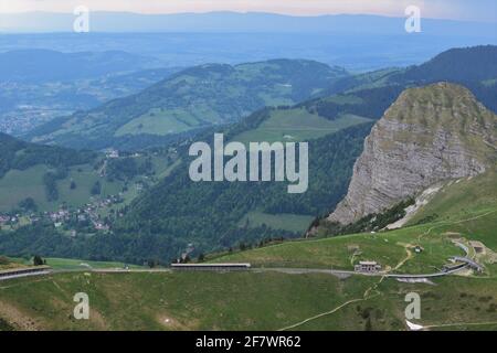 Rochers de Naye Foto Stock