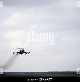 Uno Starfighter Lockheed F-104. Foto Stock