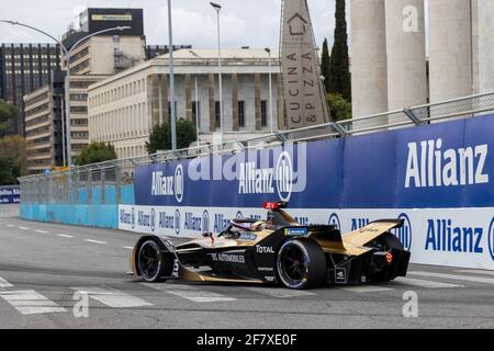 04/10/2021, Roma, circuito di Roma, ABB Formula e WM Roma: Qualifiche e Super Pole, n. 25 Jean-Eric Vergne (fra), Team DS HEETAH (uscita Svizzera/Croazia) Foto Stock