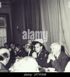 Escursione dal personale della sezione Storia Marziale a Gorinchem e Loevestein bloccato. Foto Stock