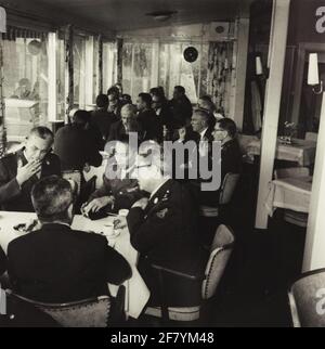 Escursione dal personale della sezione Storia Marziale a Gorinchem e Loevestein bloccato. Foto Stock