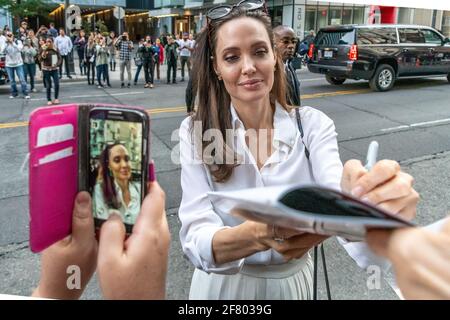 Angelina Joli all'International Film Festival, Toronto, Canada - 10 settembre 2017 Foto Stock