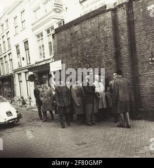 Escursione dal personale della sezione Storia Marziale a Gorinchem e Loevestein bloccato. Foto Stock