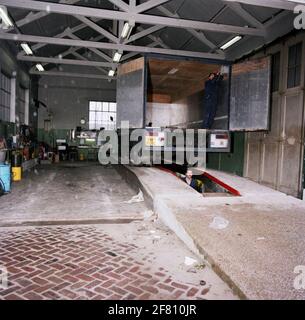 Il CWT (Central Workplace Transport Equipment). La meccanica ha rimborsato un veicolo. Foto Stock