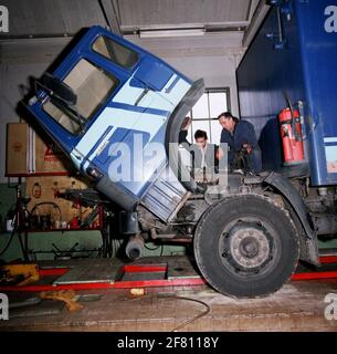 Il CWT (Central Workplace Transport Equipment). La meccanica ha rimborsato un veicolo. Foto Stock