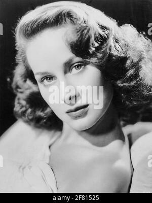 ALIDA VALLI (1921-2006) attrice cinematografica italiana nel 1947 Foto Stock