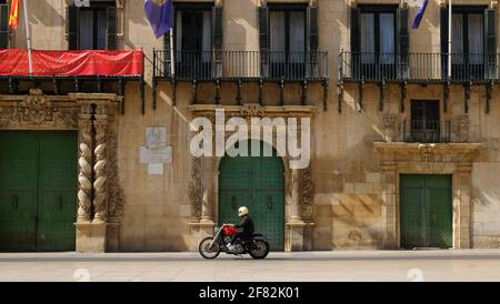 Casa concistorial de Alicante è il municipio di Alicante, Spagna Foto Stock